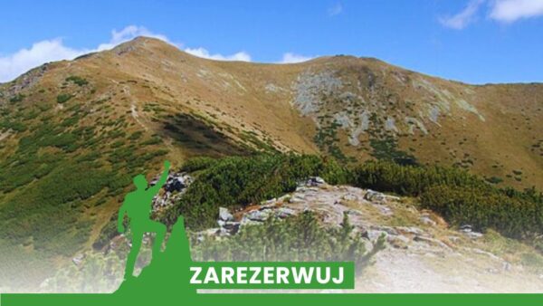 Widok na Baraniec lub panorama Tatr Zachodnich z Žiarskiej doliny Sugerowany alt: Wycieczka górska na Baraniec – Tatry Zachodnie | Rapid Travel